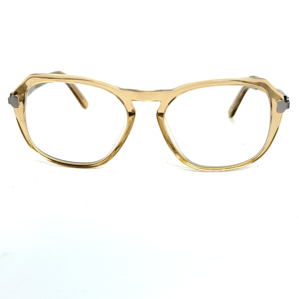 MŌ EYEWEAR “MOVE” 496A Beige Clear Eyeglasses Frame 52-16-145 H14078